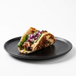 Chicken Tikka Naan Taco