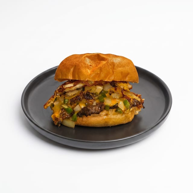 Classic Sunrise Burger.