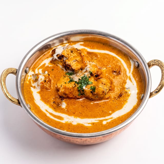 Creamy Butter Chicken.
