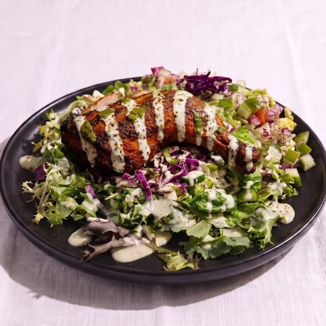 Tandoori Leg Salad Bowl.