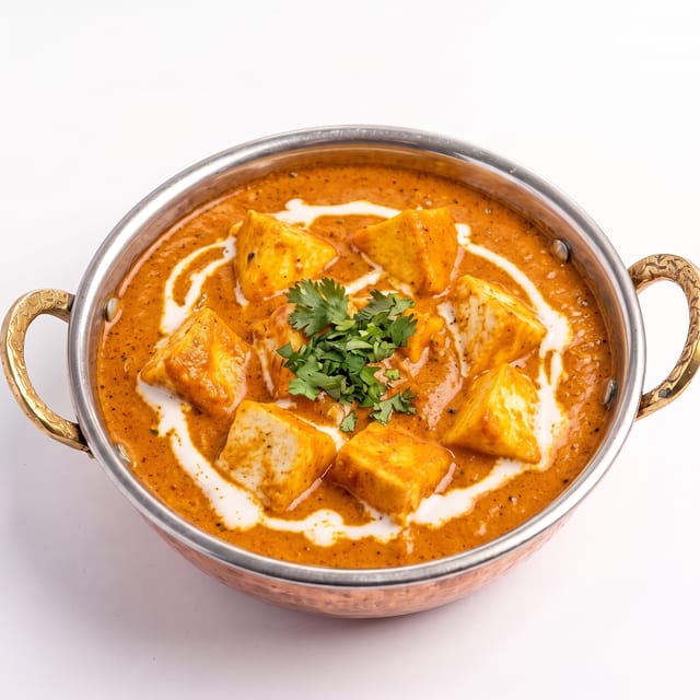 Creamy Shahi Paneer.