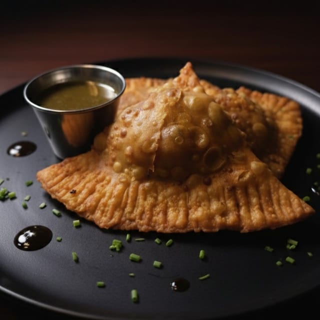 Samosas.